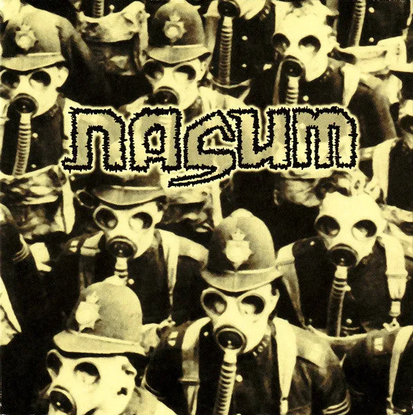 Nasum Inhale / Exhale LP gul vinyl brukt grindcore