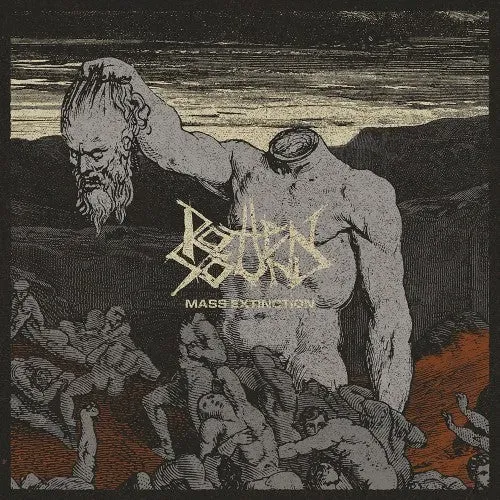 Rotten Sound Mass Extinction LP svart vinyl etching