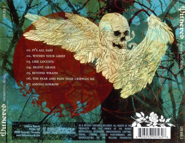 Withered Memento Mori CD brukt death metal