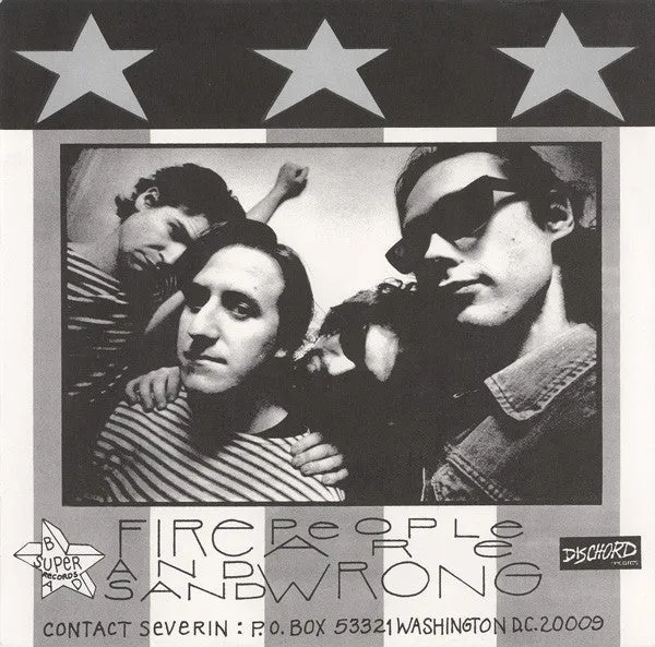 Severin Fire And Sand 7" vinylsingel brukt indie rock