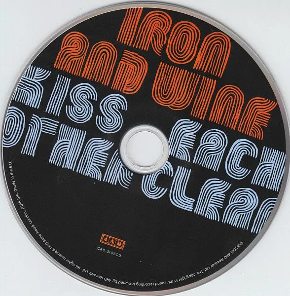 Iron And Wine Kiss Each Other Clean CD brukt folk