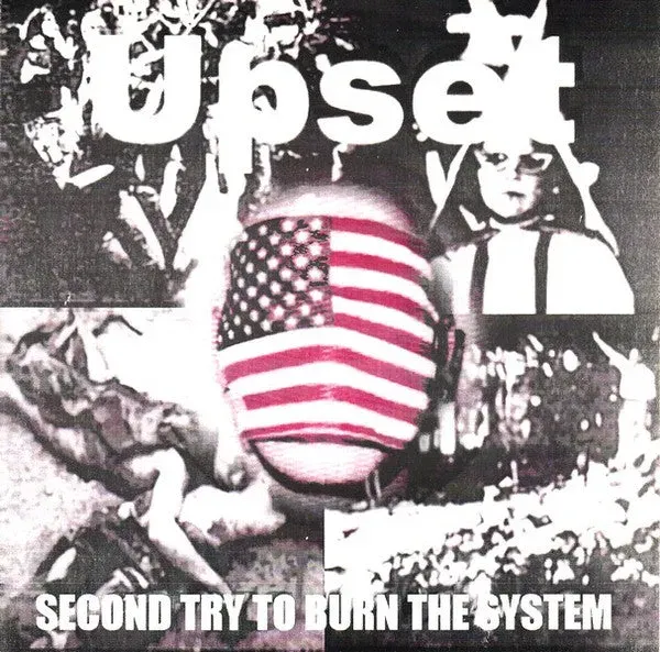 Upset Second Try To Burn 7" klar vinyl hardcore