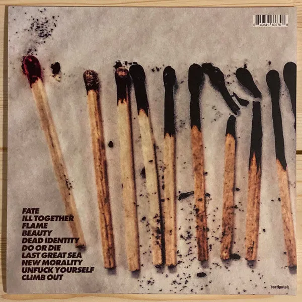 Burn Do Or Die LP vinyl brukt orange/red