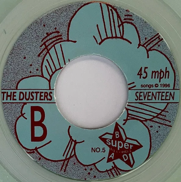 The Dusters Forest Fire 7" singel post-hardcore