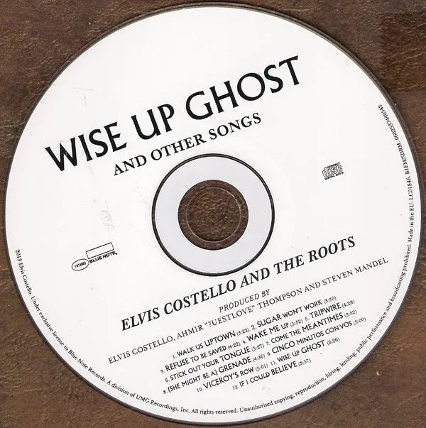 Elvis Costello Wise Up Ghost CD brukt hip hop