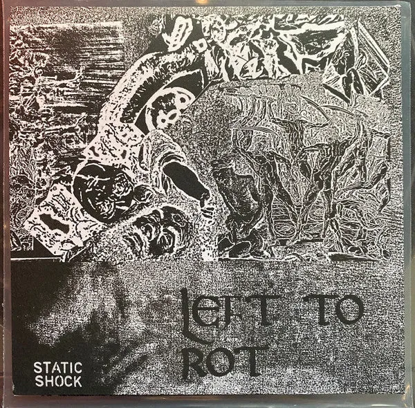 Erupt Left To Rot 7" grønn vinyl brukt EP