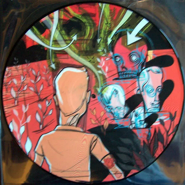 Alkaline Trio Hot Water Music split vinyl 12" brukt emo