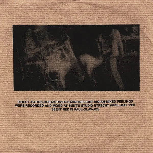 Seein' Red RED 001 7" hvit label brukt hardcore