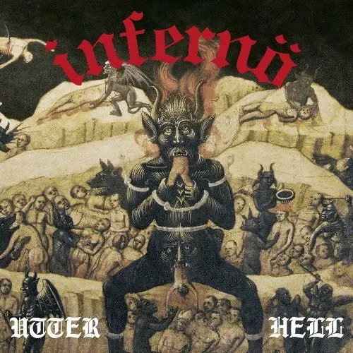 Infernö Utter Hell LP svart vinyl thrash 200 eks
