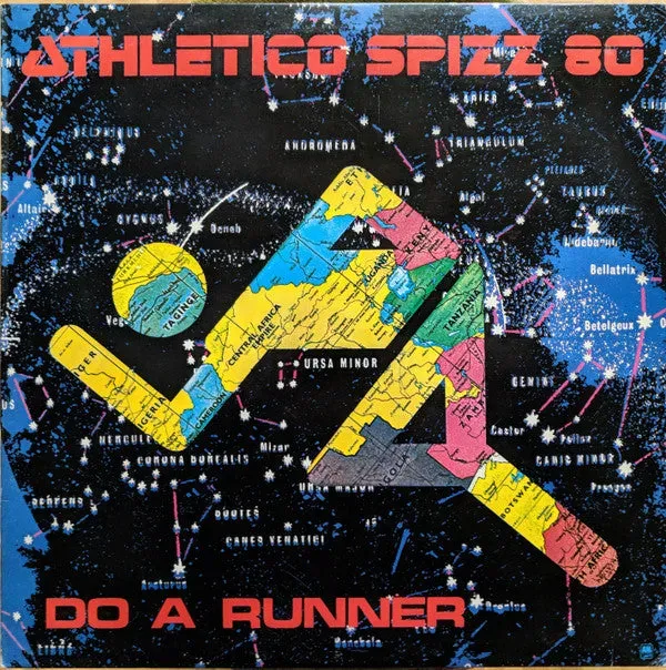 Athletico Spizz 80 Do A Runner vinyl LP brukt new wave