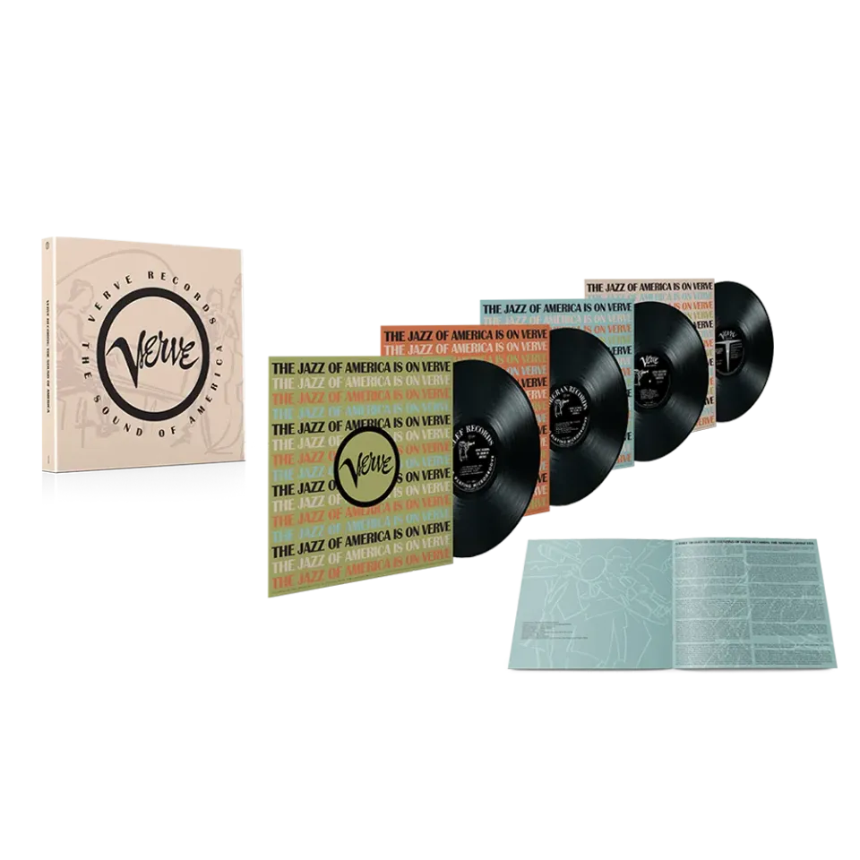 Verve Acoustic Sounds Series The Sound of America LP-boks 4-LP jazz