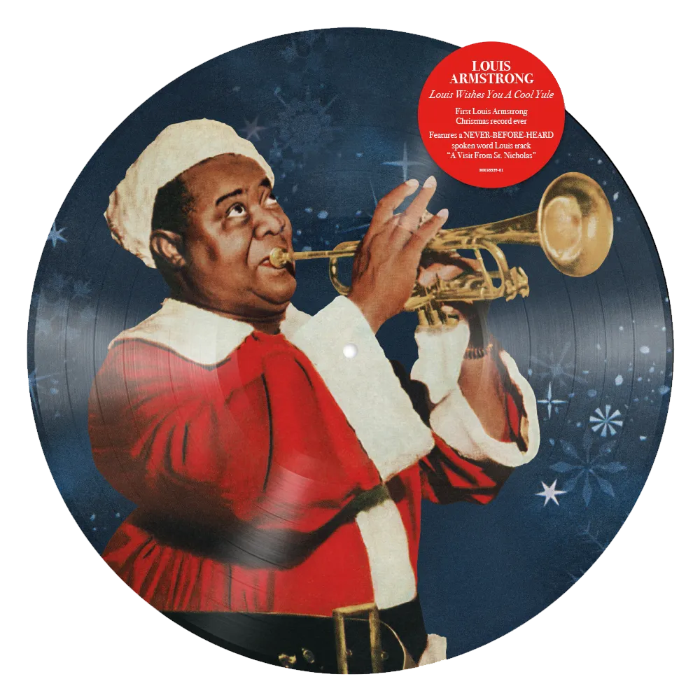 Verve Louis Armstrong Cool Yule LP picture disc vinyl