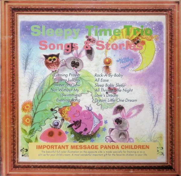 Sleepy Time Trio Songs & Stories 7" singel vinyl brukt VG+