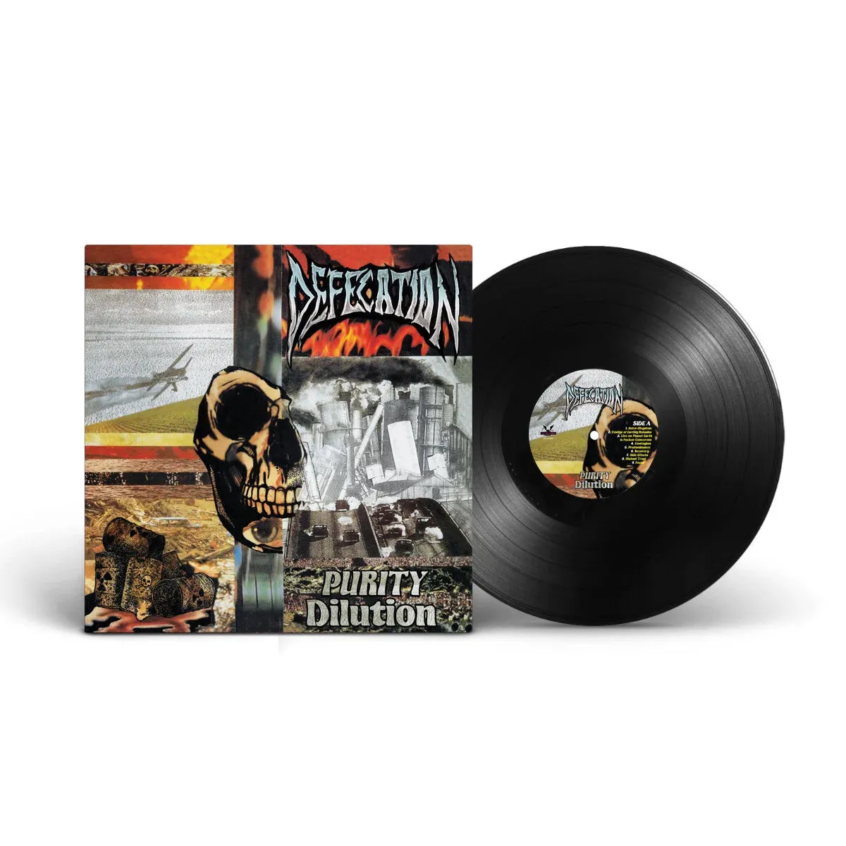 Defecation Purity Dilution LP svart vinyl grindcore