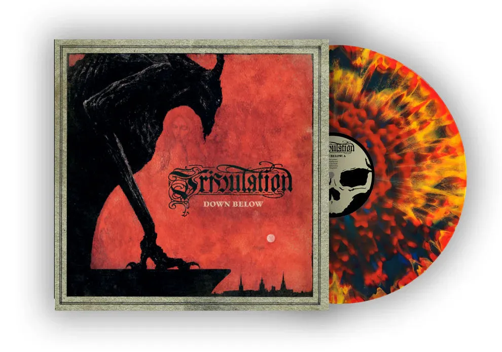 Katakomb Tribulation Down Below LP lava swirl gothic