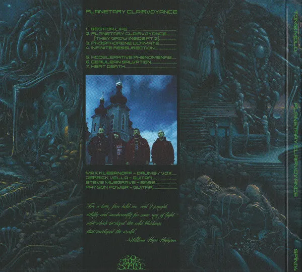 Tomb Mold Planetary Clairvoyance CD brukt death metal