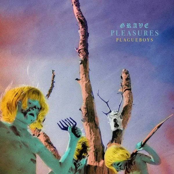 Grave Pleasures Plagueboys LP gul vinyl brukt ltd