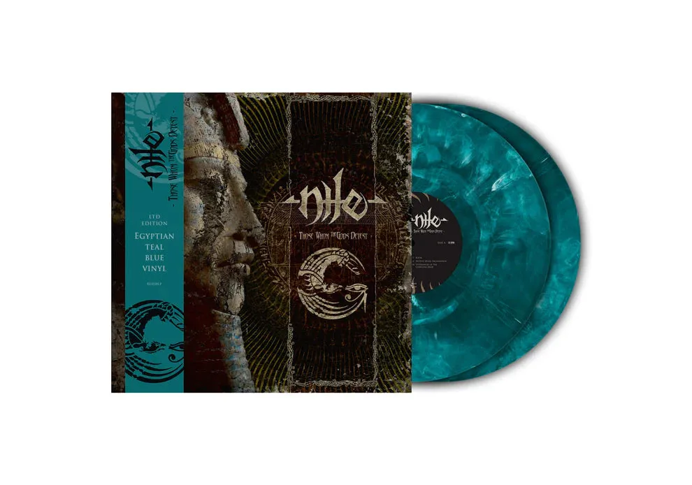 Nile Those Whom The Gods Detest 2LP blå marmor