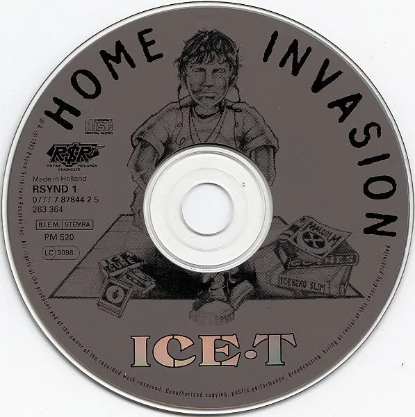 Ice-T Home Invasion CD brukt repress