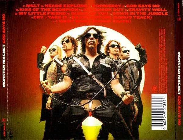 Monster Magnet God Says No CD spesialutgave bonusspor