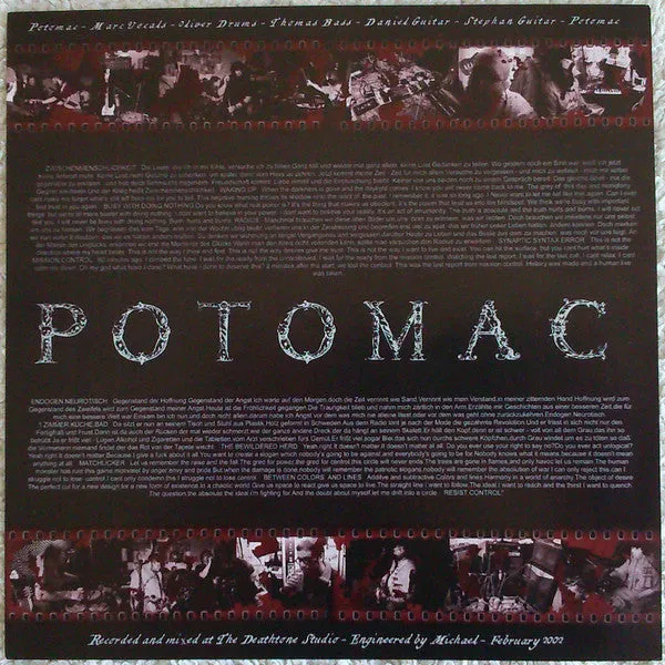 Potomac Synaptic Syntax Error LP brukt vinyl hardcore