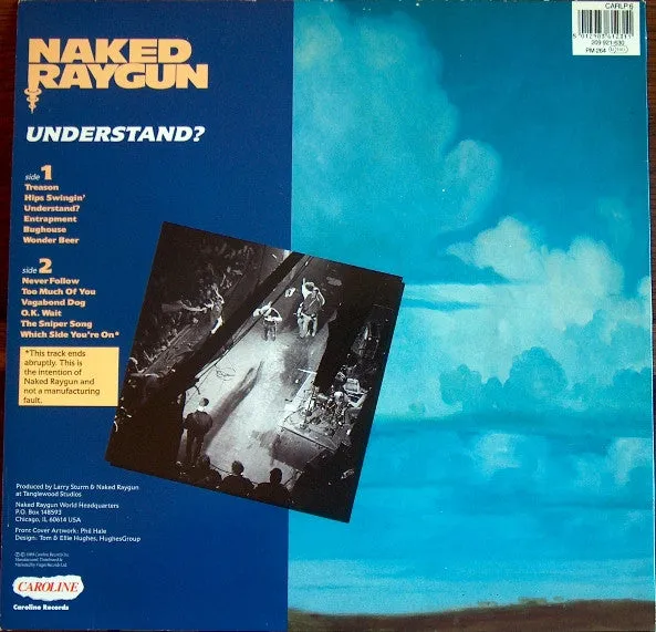 Naked Raygun Understand? LP brukt vinyl tysk pressing