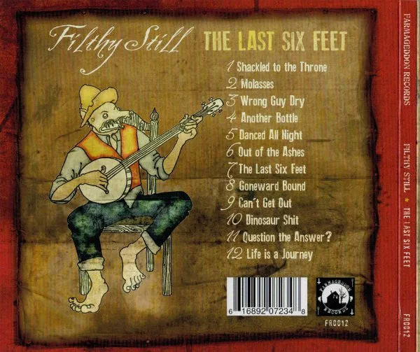 Filthy Still Last Six Feet FR0012 CD brukt psychobilly