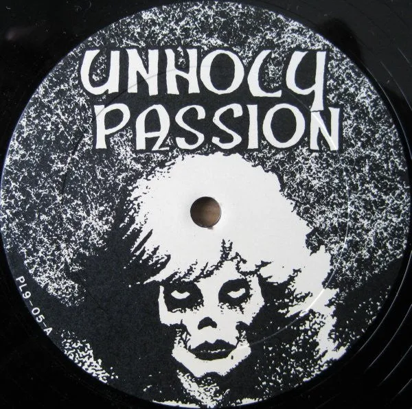 Samhain Unholy Passion 12" vinyl EP tan cover