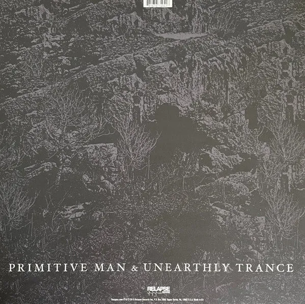Primitive Man Unearthly Trance LP brukt split