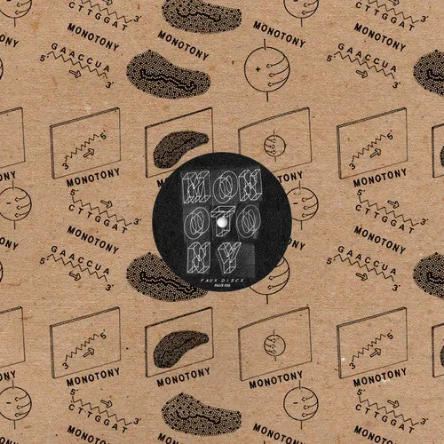 Monotony Monotony FAUX36 12" minialbum vinyl brukt nummerert punk