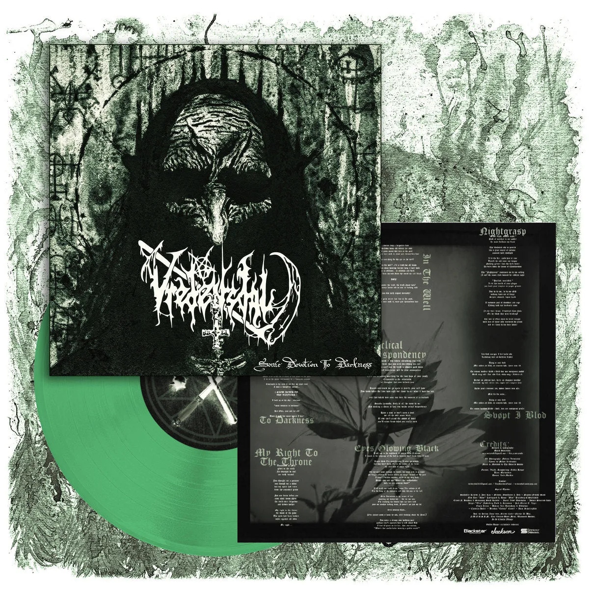 Vredensdal Sonic Devotion To Darkness LP grønn vinyl