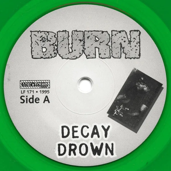 Burn Prison Split 7" grønn vinyl hardcore
