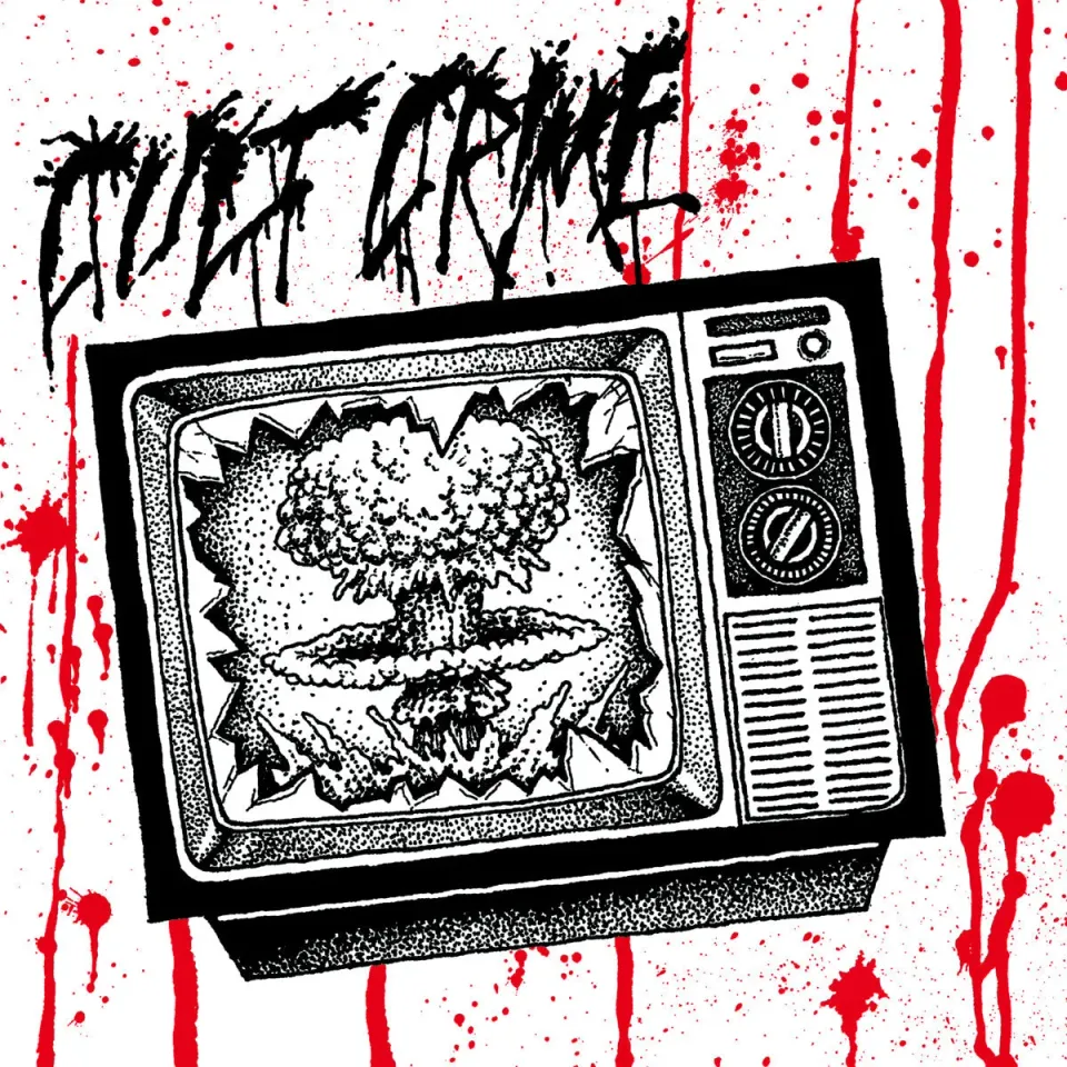 Cult Crime s/t LP svart vinyl 2025 punk