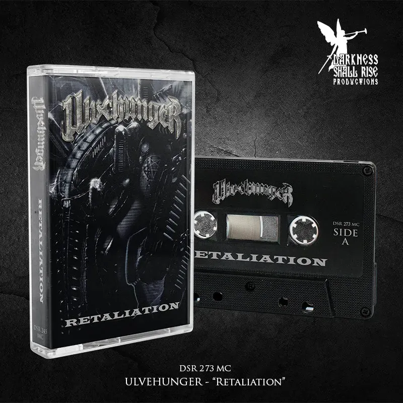Ulvehunger Retaliation MC kassett norsk black metal