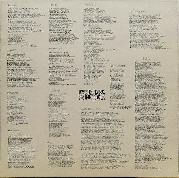 Culture Shock Onwards & Upwards LP brukt skapunk