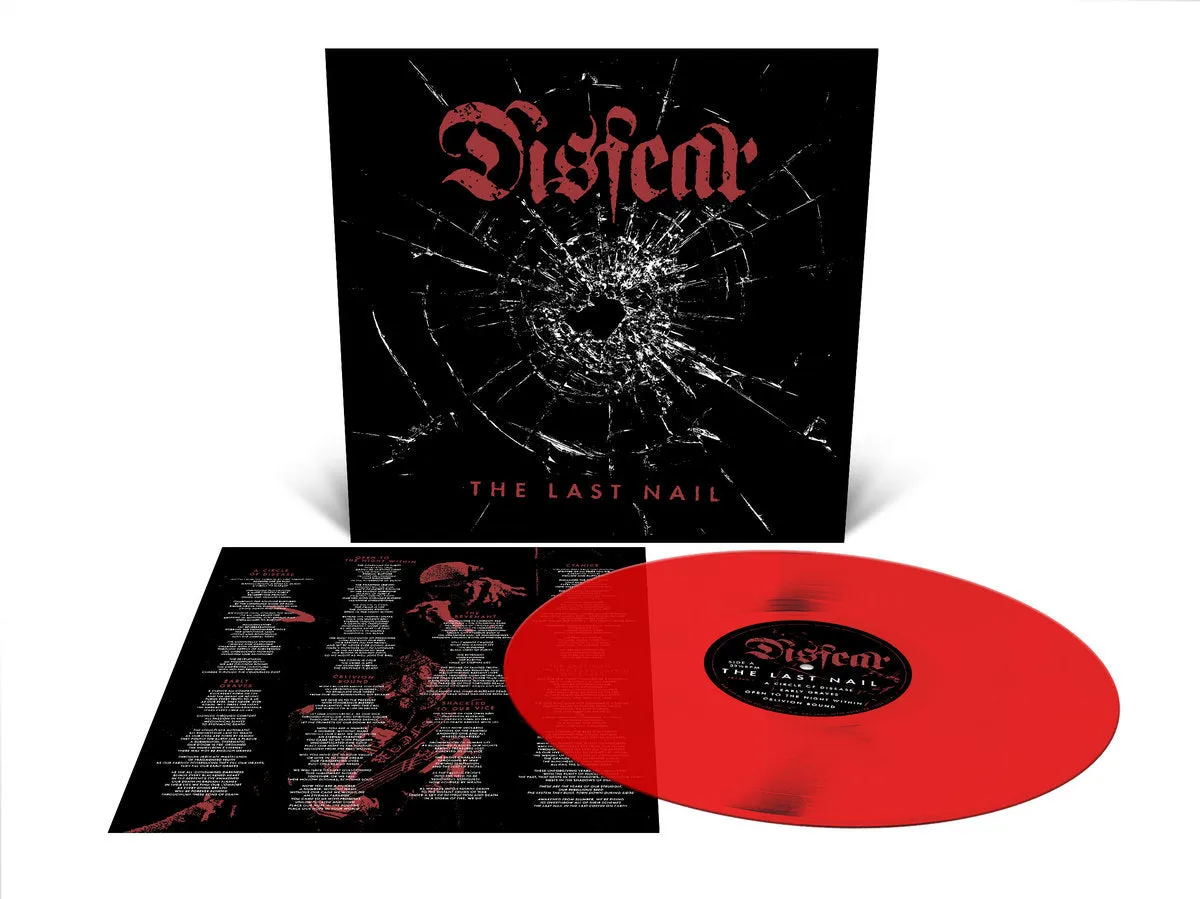 Disfear The Last Nail LP blodrød vinyl d-beat