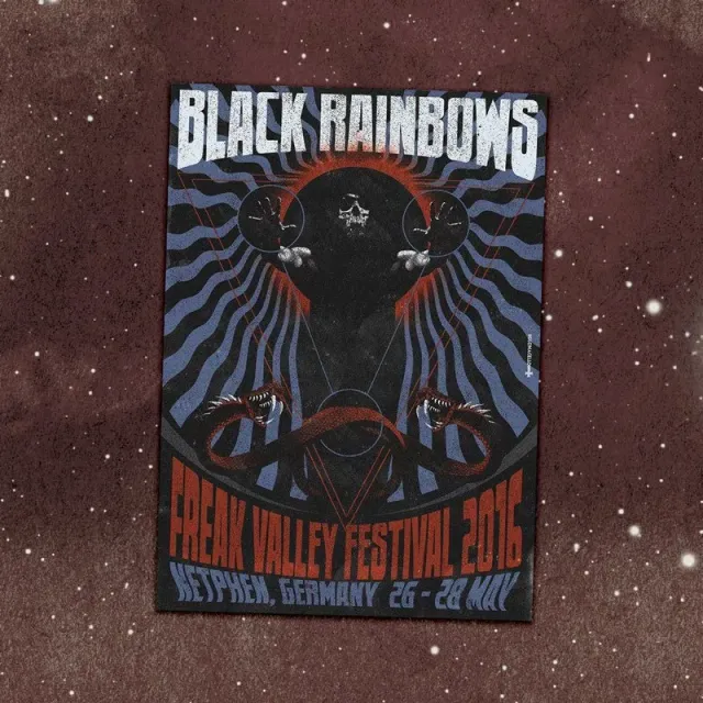 Black Rainbows #02 plakat fullfarge