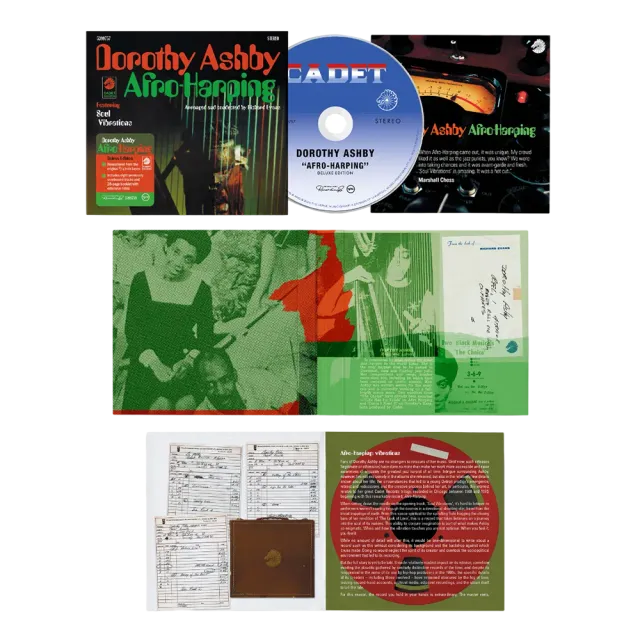 Dorothy Ashby Afro-Harping CD deluxe 18 spor