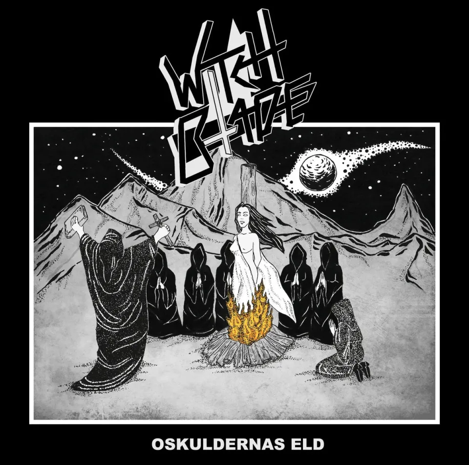 Witch Blade Oskuldernas Eld LP svart vinyl svensk