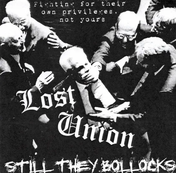 Lost Union Still They Bollocks CDr brukt hardcore