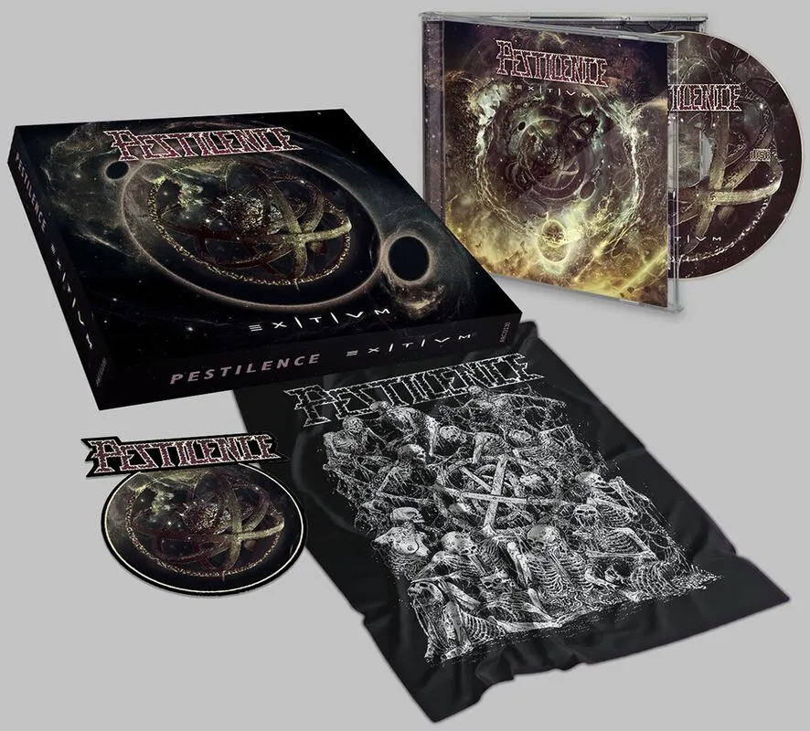 Pestilence Exitivm CD-boks nummerert opplag 1000