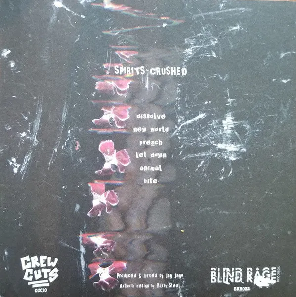 High Praise Spirits Crushed 7" EP vinyl brukt svart