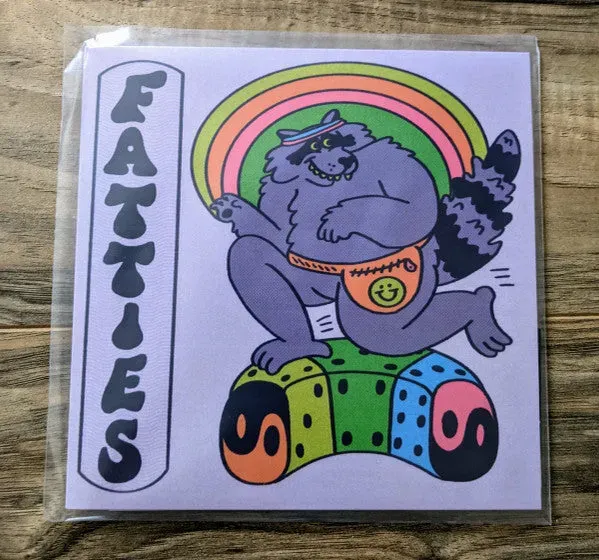 Fatties Fatties 7" vinyl singel brukt limited punk