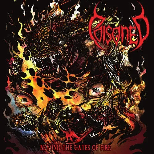 Poisoned Beyond the Gates of Fire CD thrash