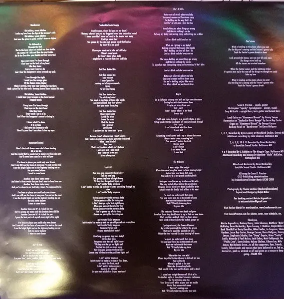 Sean K. Preston Forgive LP rosa vinyl brukt