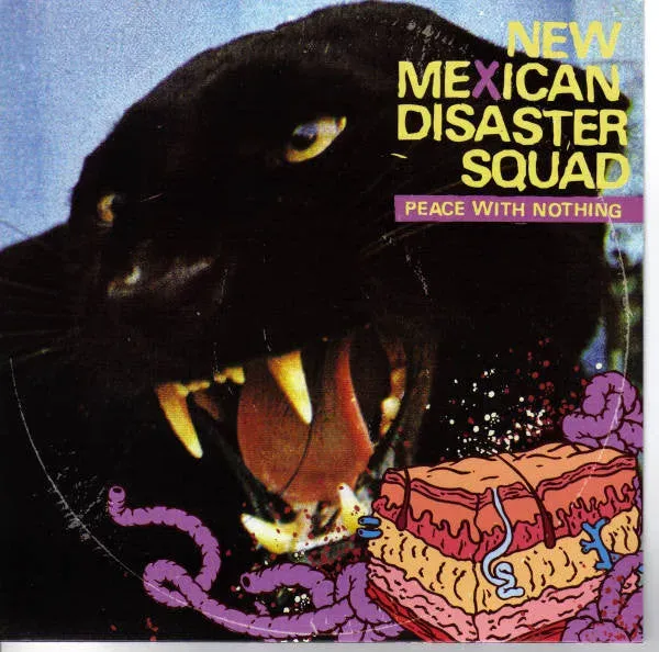 New Mexican Disaster Squad Peace With Nothing 7" EP rosa hardcore