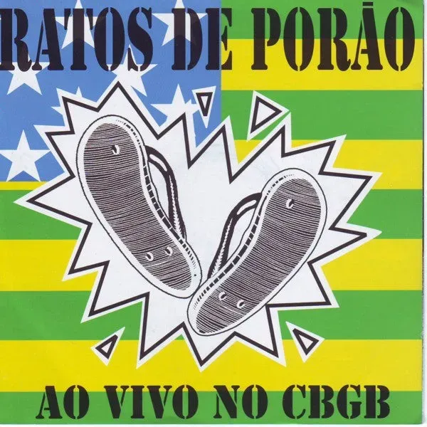 Ratos De Porão Ao Vivo No CBGB CD album brukt live