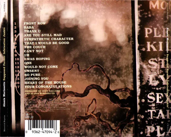 Alanis Morissette Supposed Former CD brukt alternativ