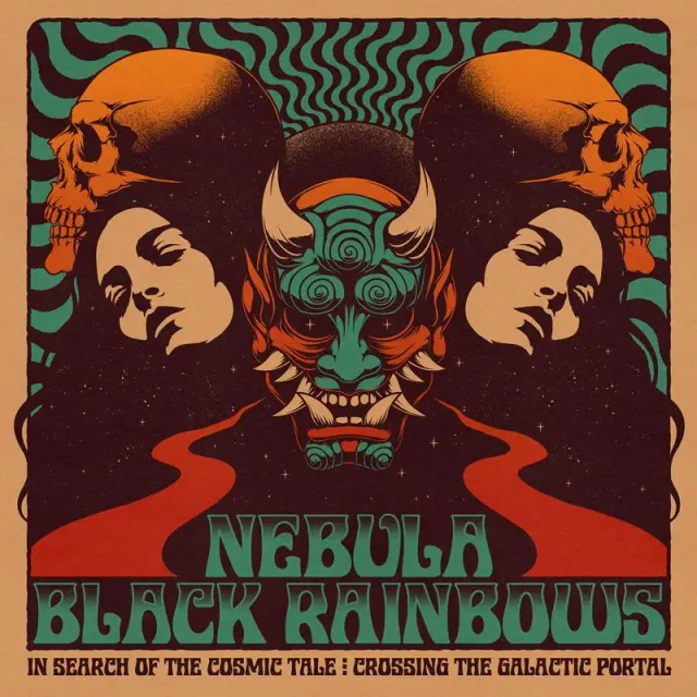 Nebula Black Rainbows Cosmic Tale vinyl LP splitt
