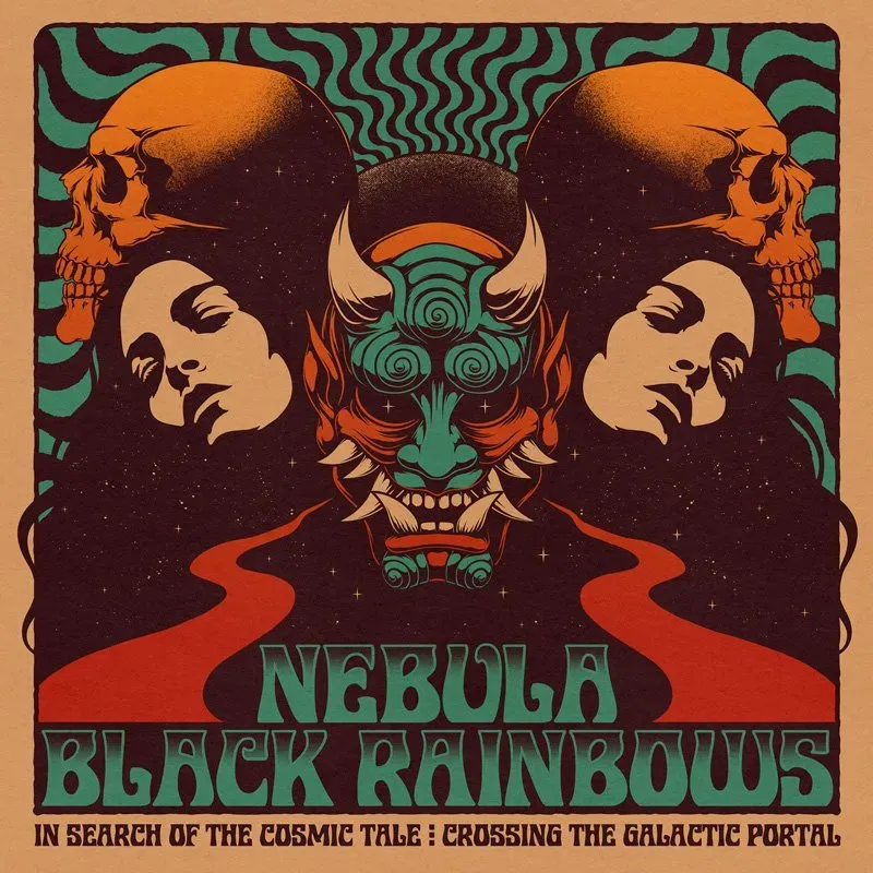 Nebula Black Rainbows Cosmic Tale vinyl LP splitt